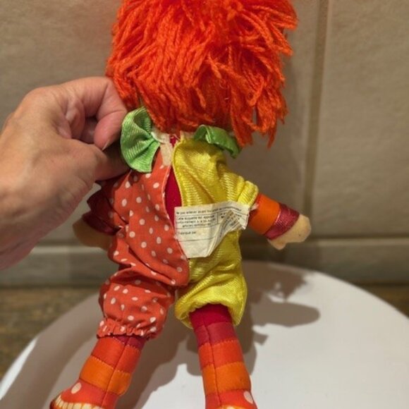 Rainbow Brite Doll Vintage 1983 Large 10" Plush Hallmark Mattel Damage on feet - Picture 6 of 7